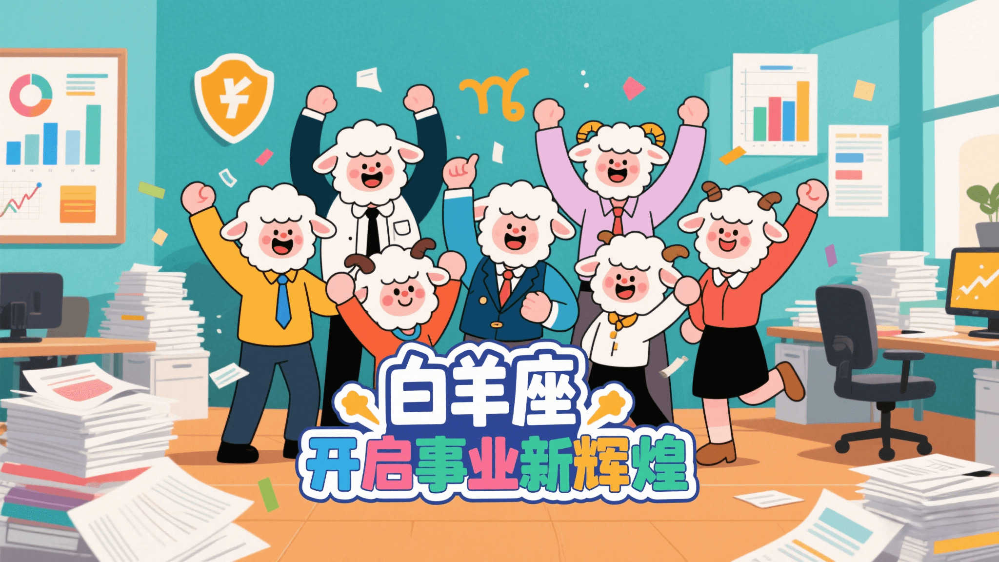白羊座事业成功