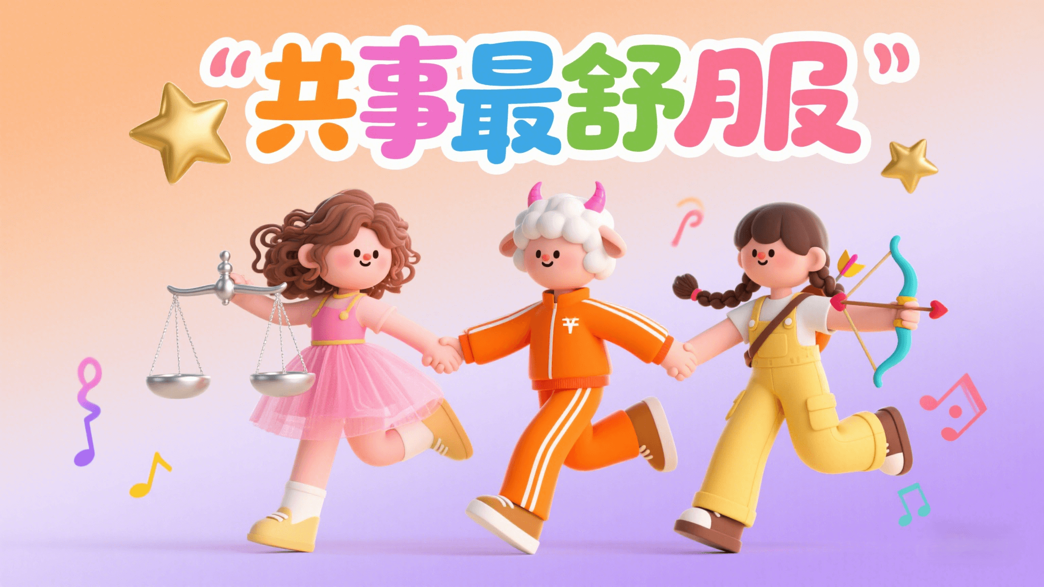 共事最舒服的星座