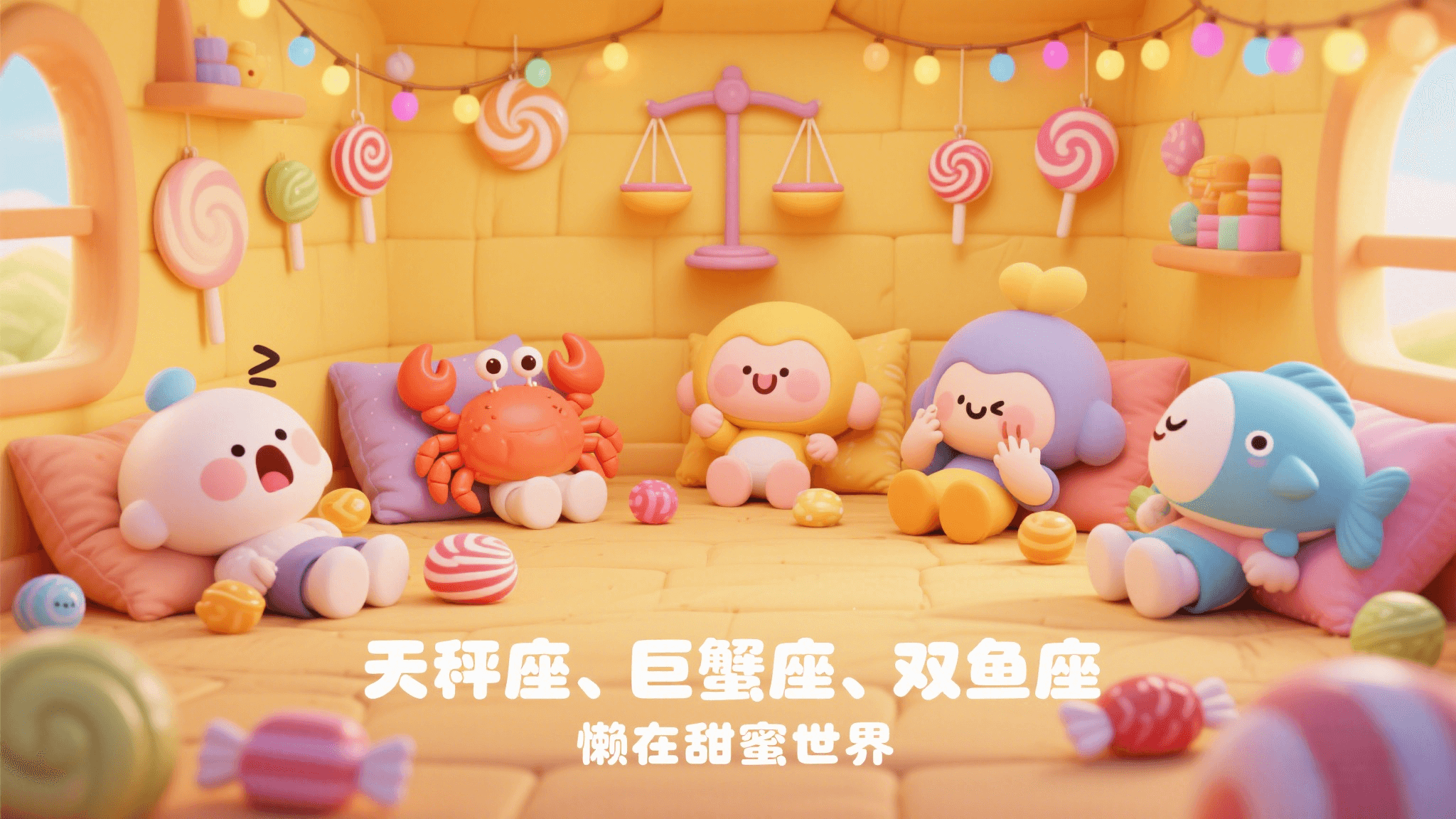 很懒的星座