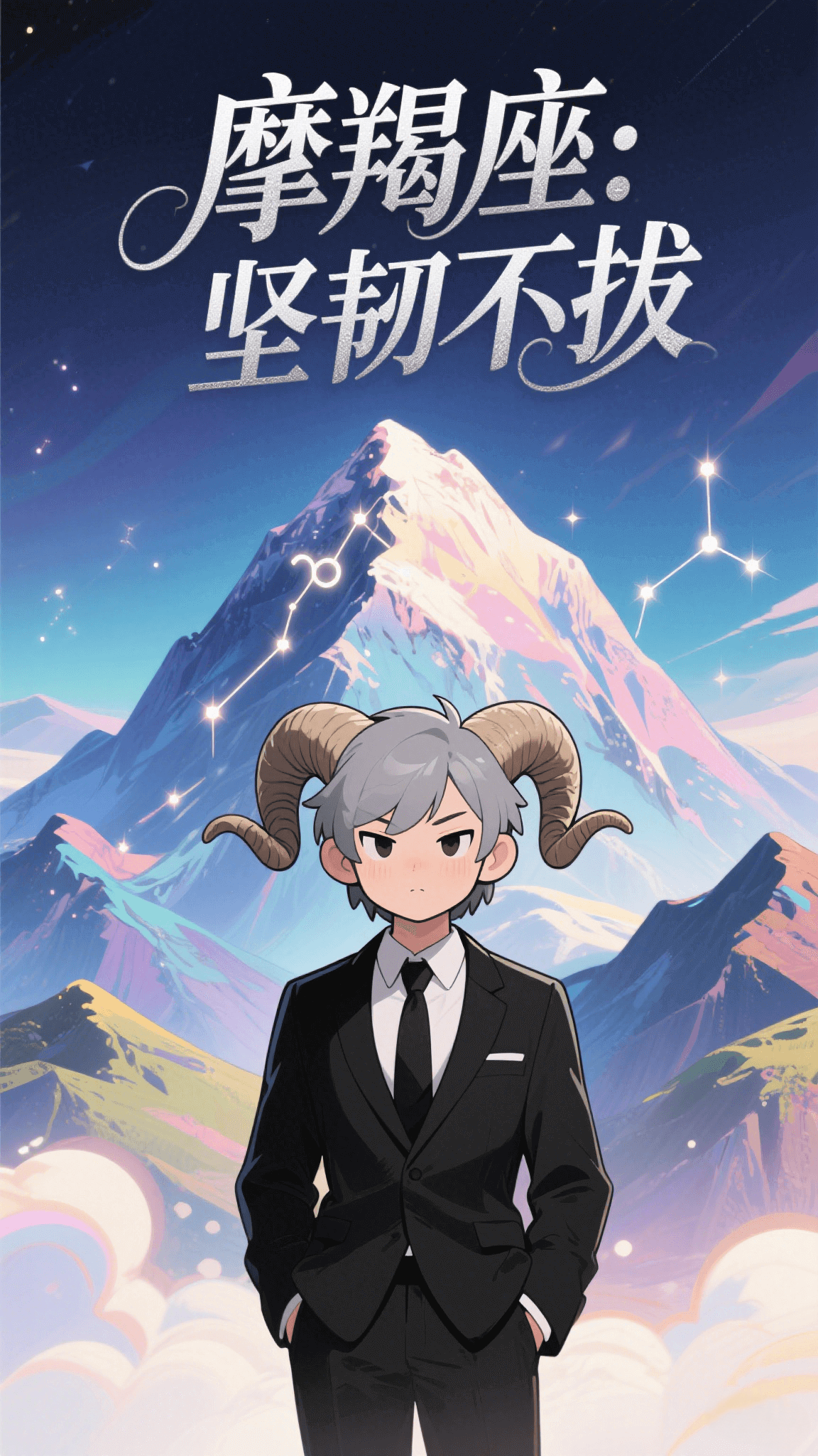摩羯座手机壁纸