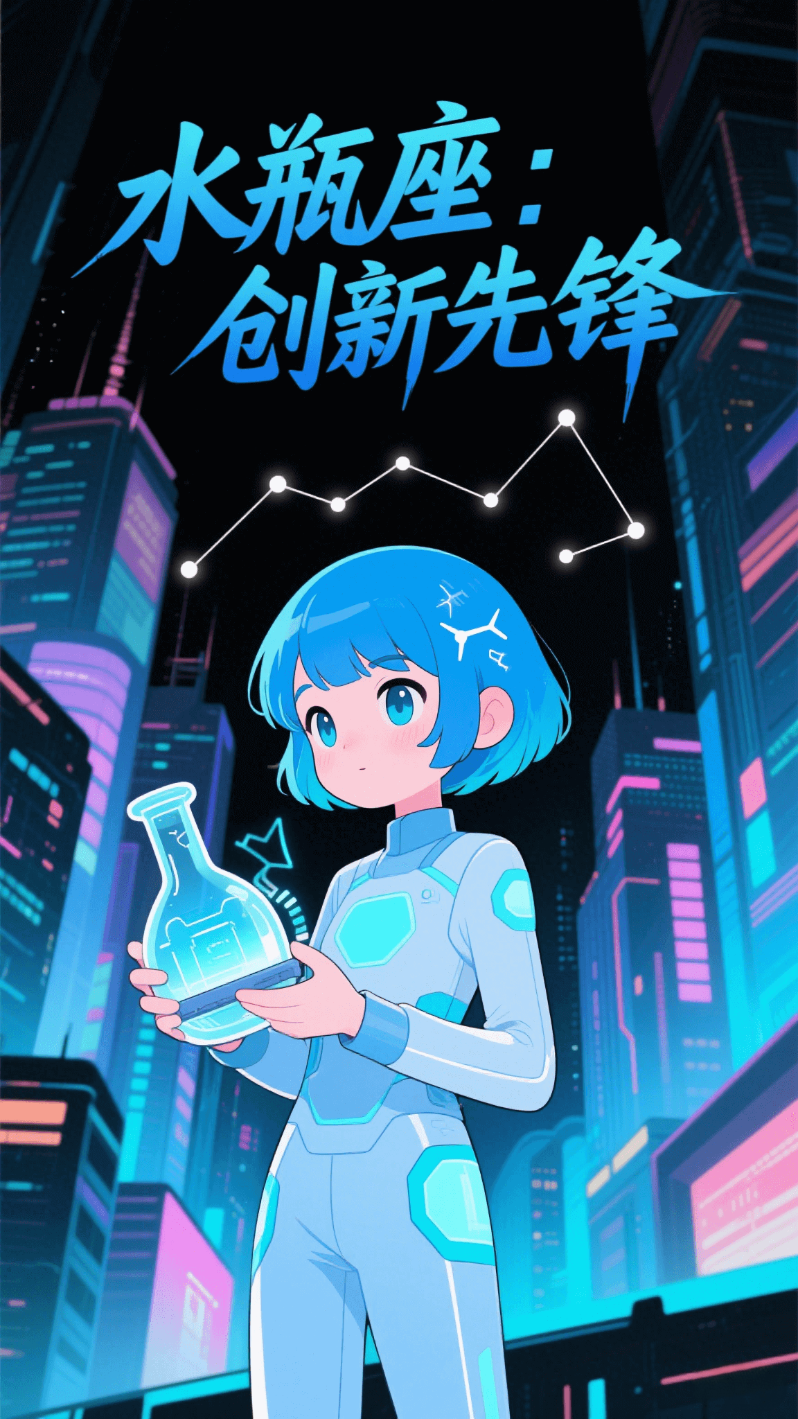 水瓶座手机壁纸
